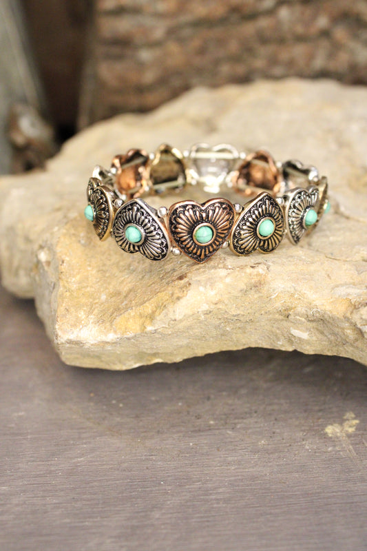 Western Hearts Bracelet