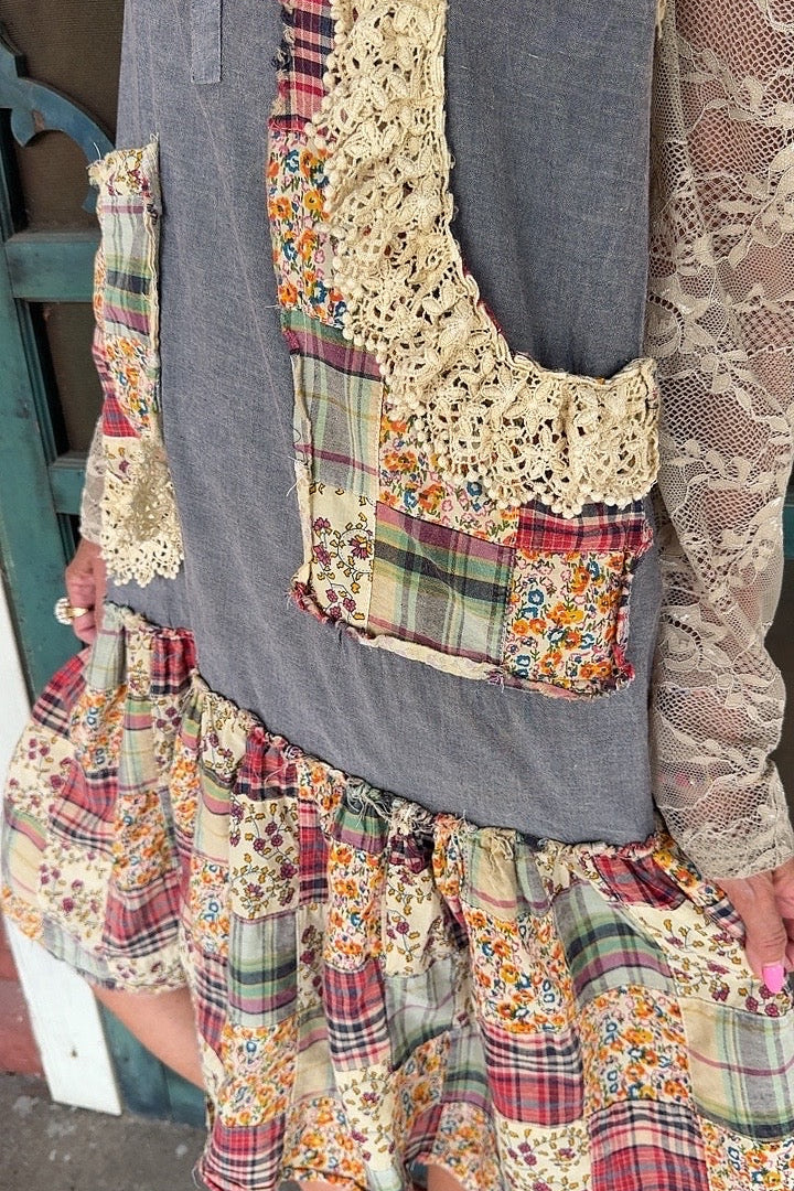 Wildflower Patchwork Tank Dress