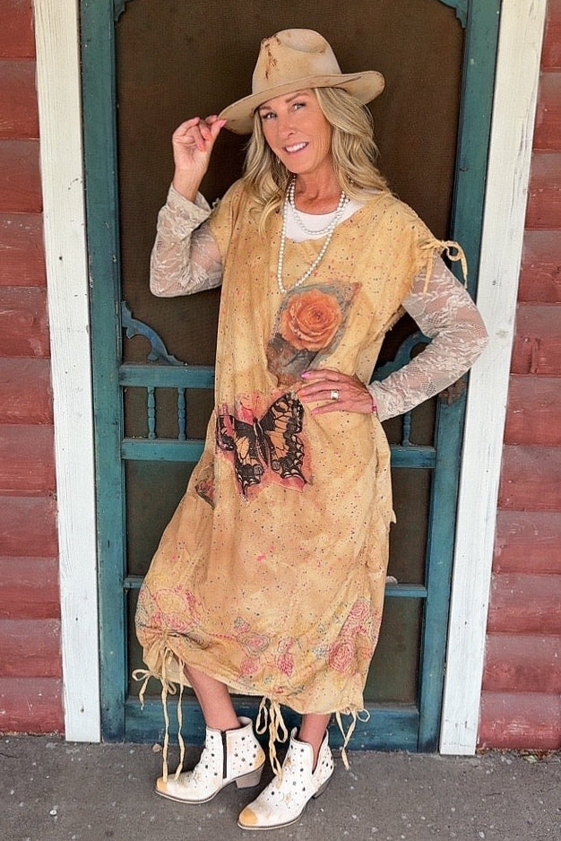 Moonglow Butterfly Maxi Dress