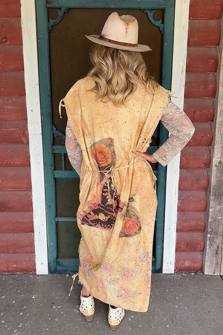 Moonglow Butterfly Maxi Dress