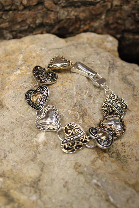 Linked In Love Bracelet