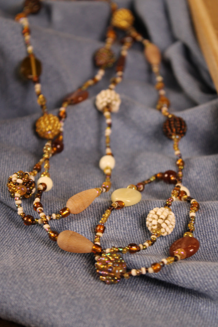 Sand Bliss Beaded Necklace