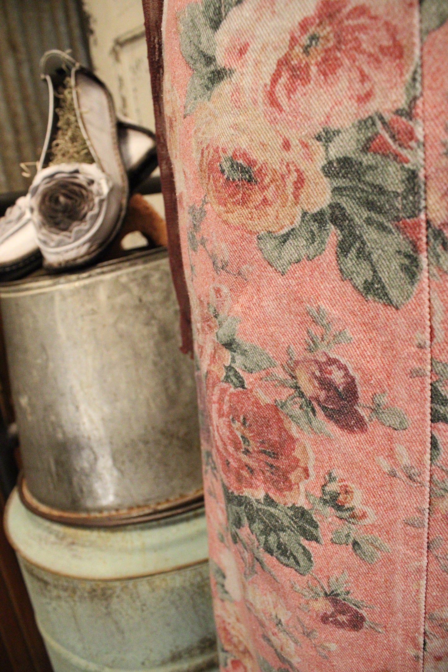 Peony Patch Overall Dress