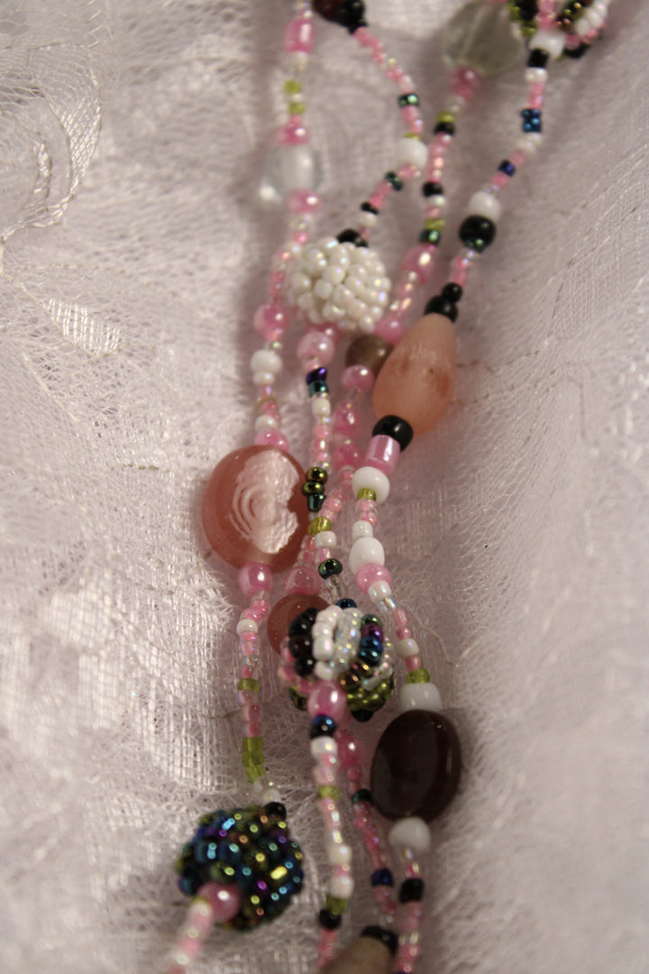 Azalea Bliss Beaded Necklace