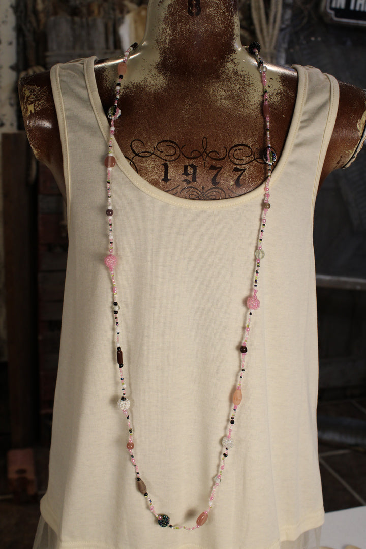Azalea Bliss Beaded Necklace