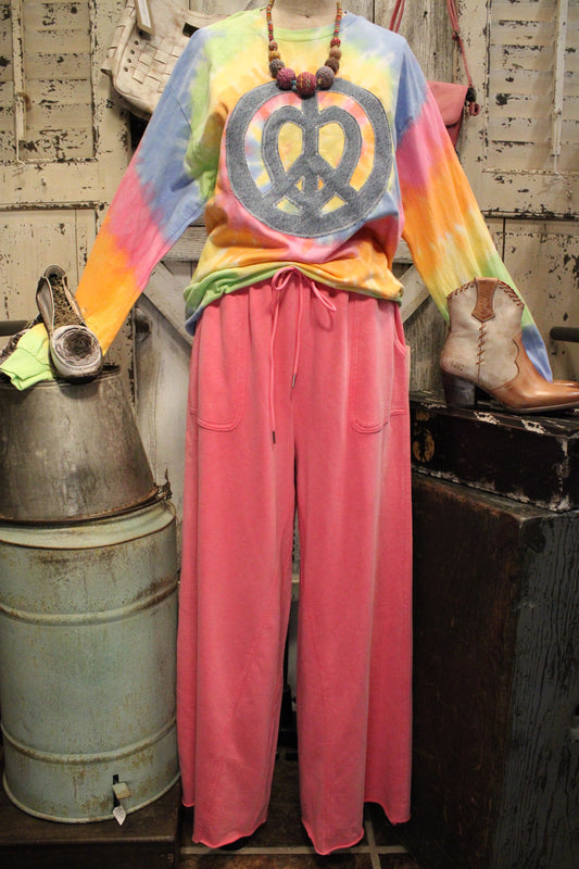 Dreamy Drape Bubblegum Pink Pants