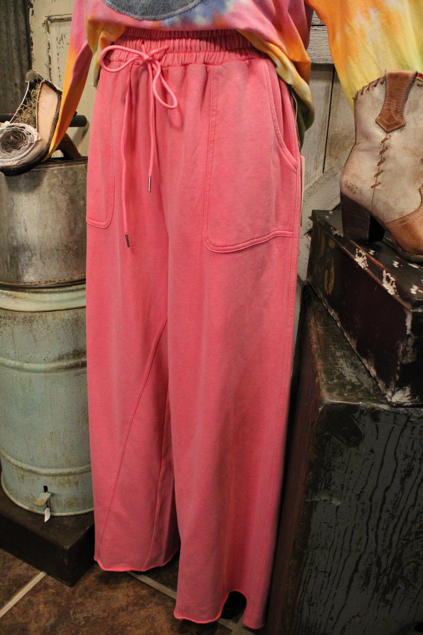 Dreamy Drape Bubblegum Pink Pants