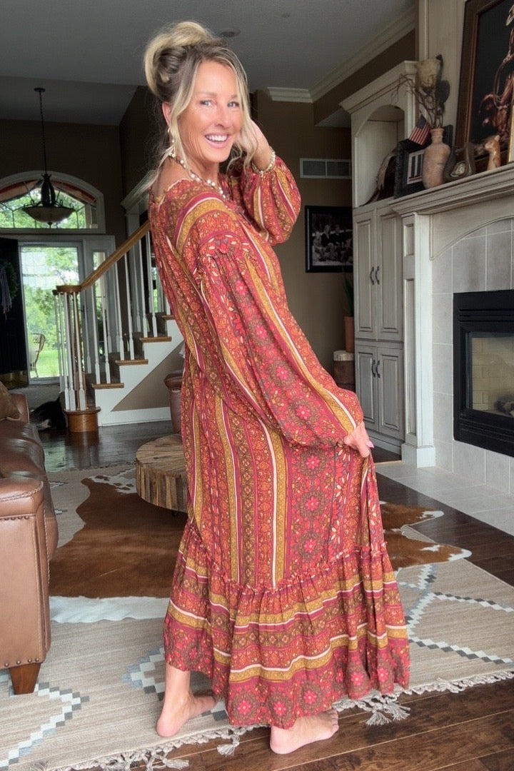 Cherrywood Charm Dress