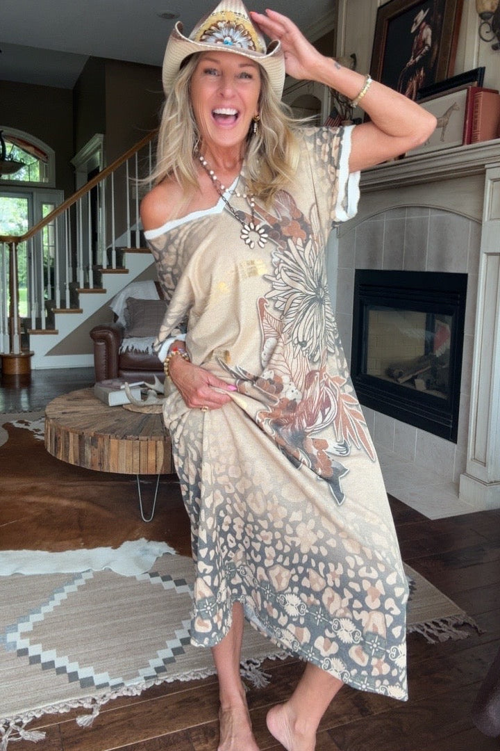 Wild Flourish Milan Maxi Dress
