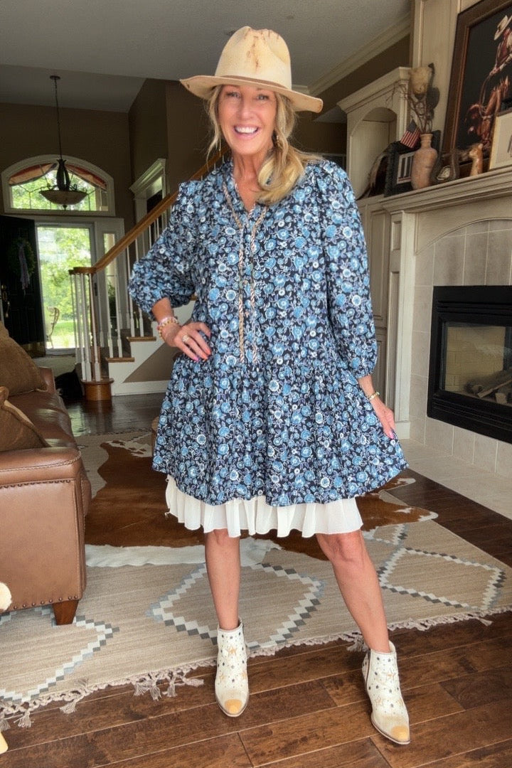 Cornflower Kiss Dress