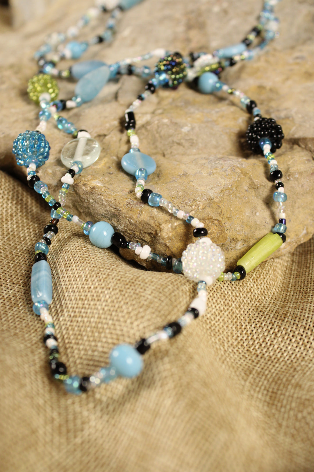 Ocean Bliss Beaded Necklace