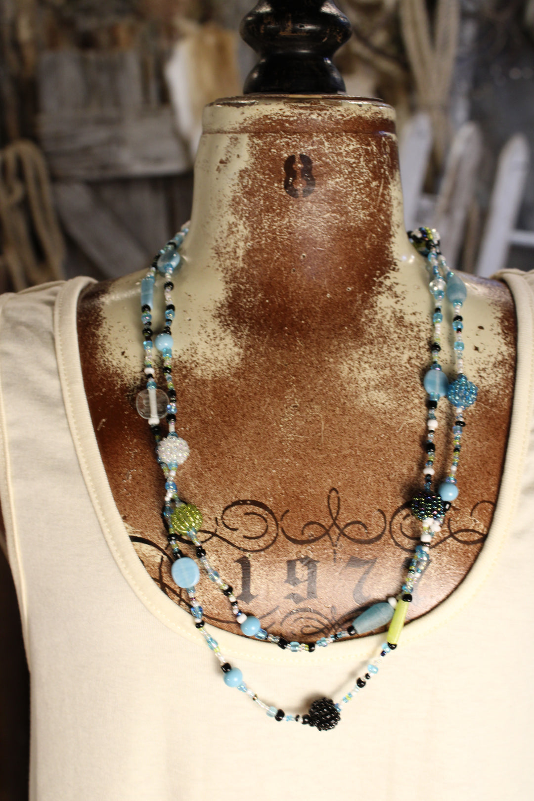 Ocean Bliss Beaded Necklace