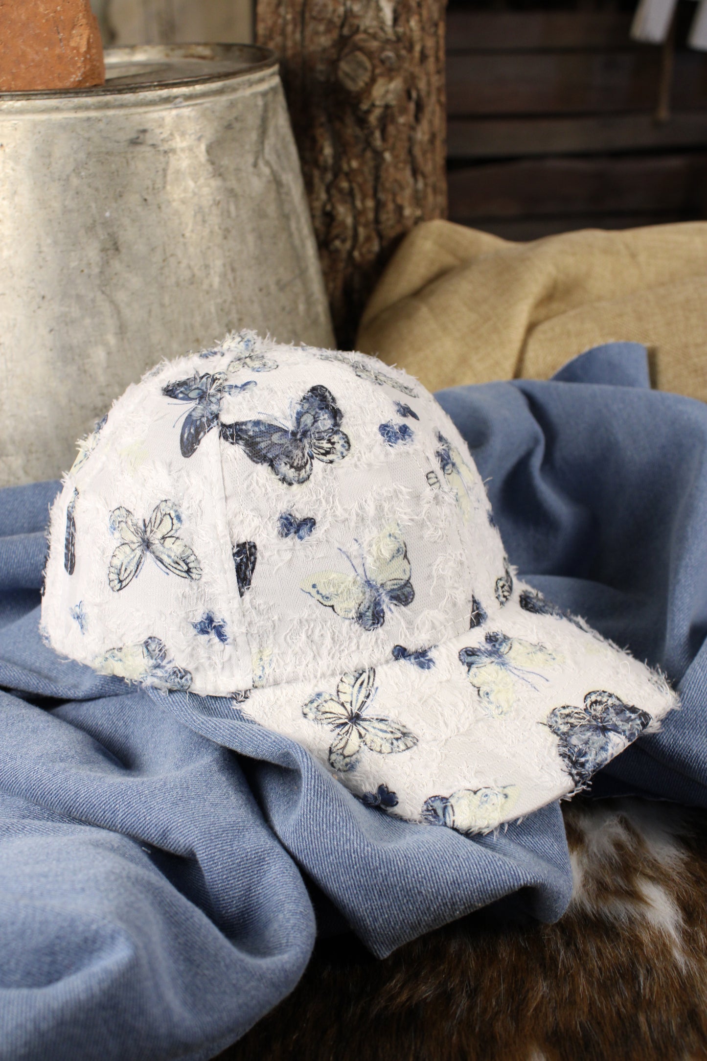Social Butterfly Baseball Cap