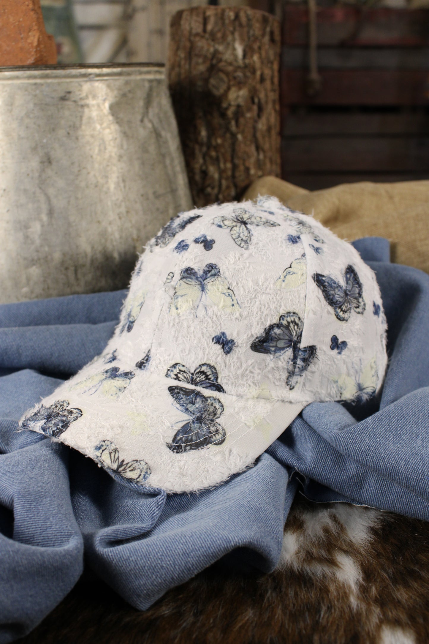 Social Butterfly Baseball Cap
