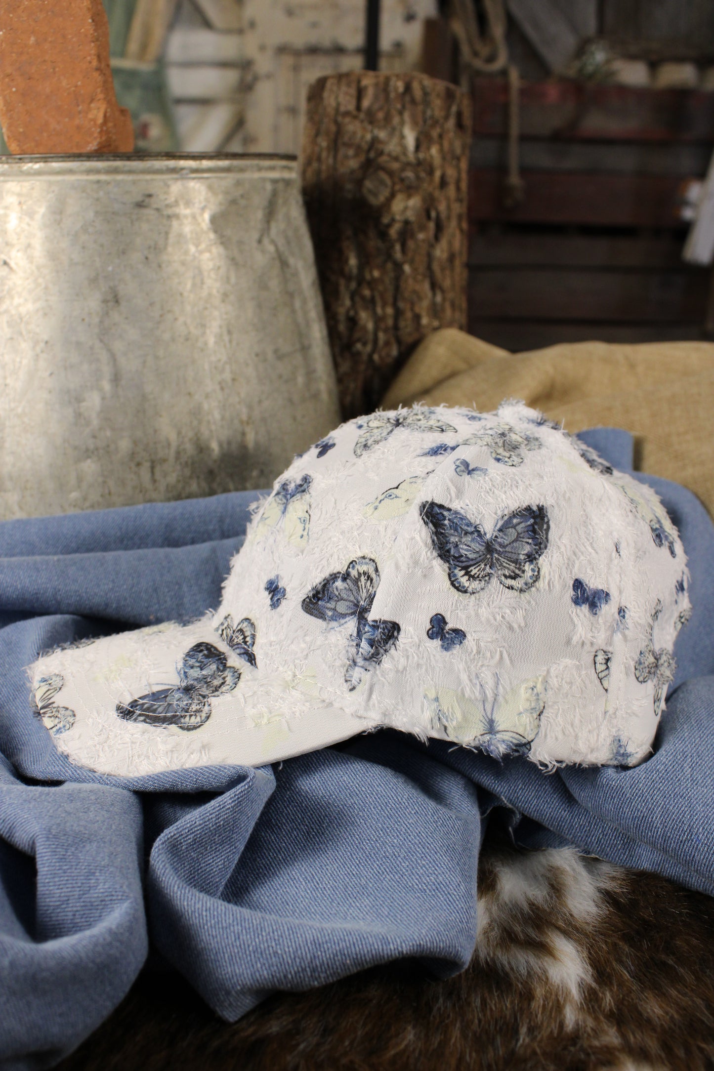 Social Butterfly Baseball Cap