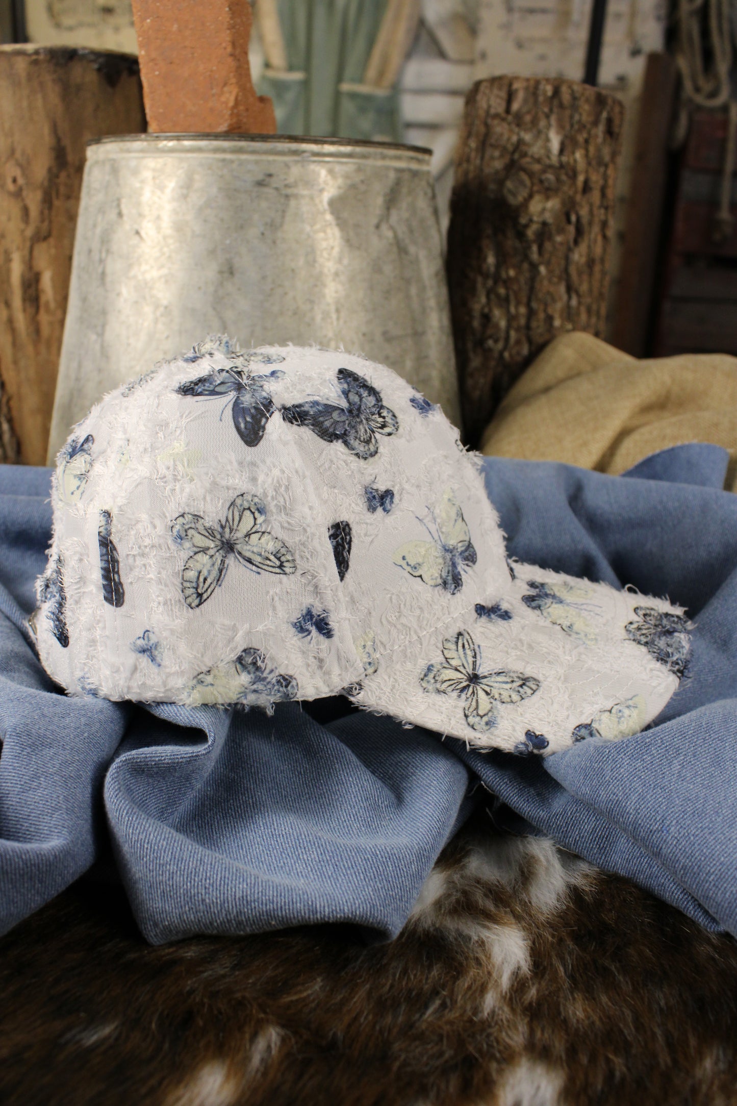 Social Butterfly Baseball Cap