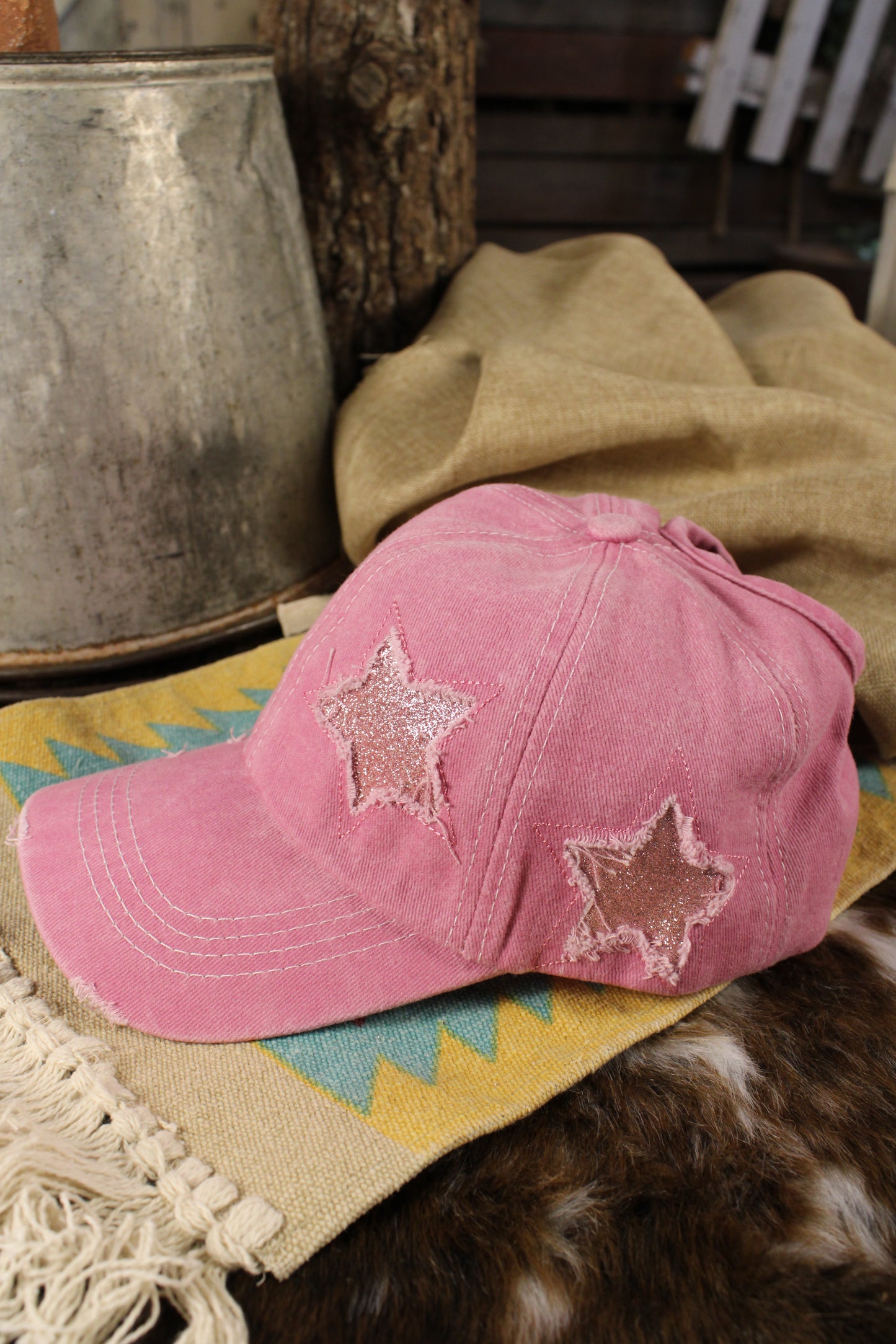Freedom & Flare Pink Baseball Cap