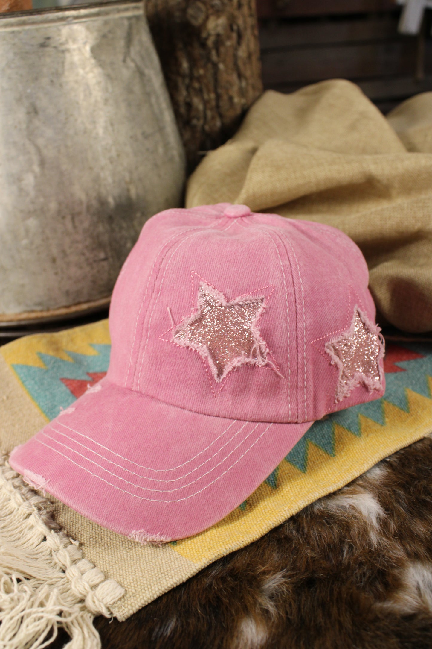 Freedom & Flare Pink Baseball Cap