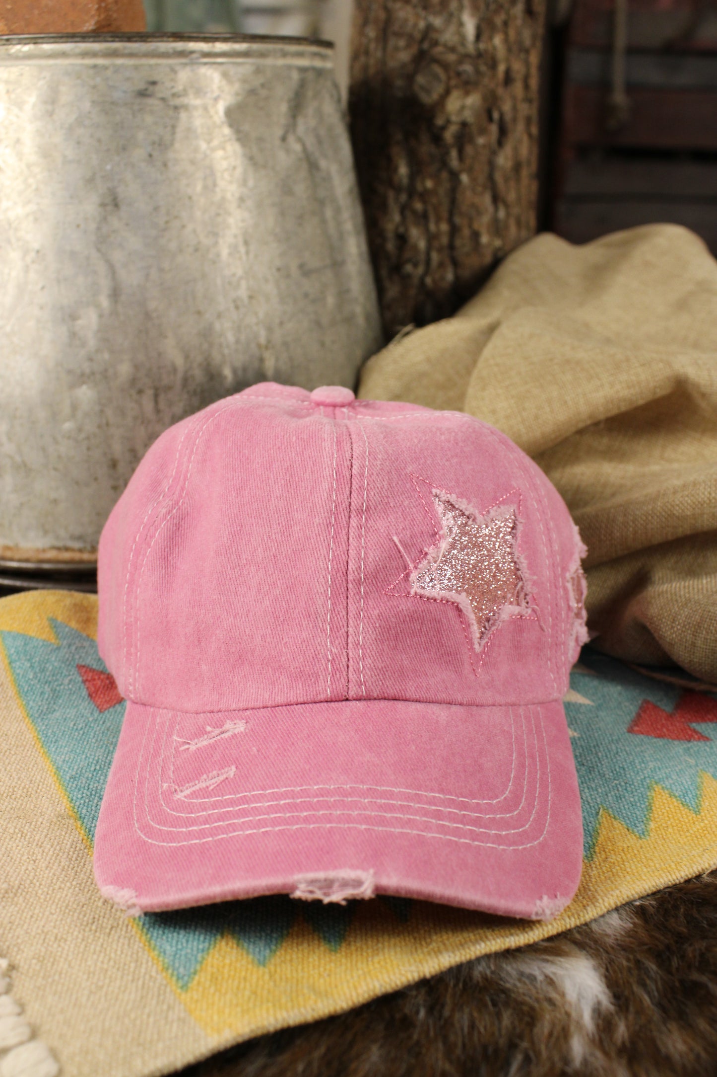 Freedom & Flare Pink Baseball Cap