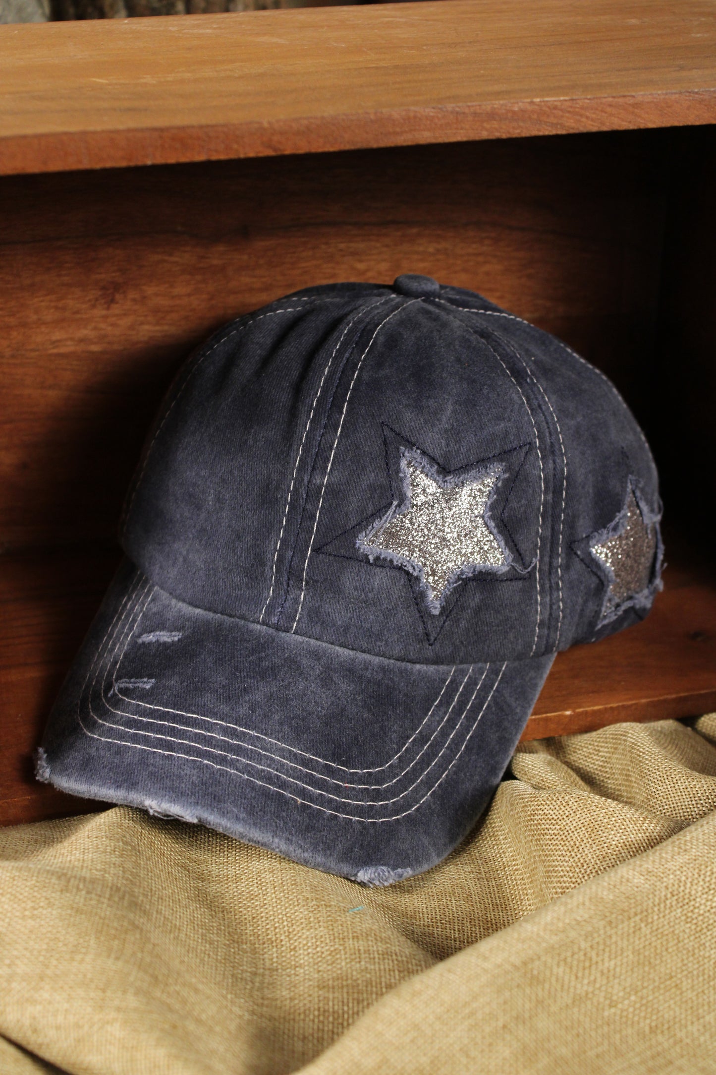 Freedom & Flare Navy Baseball Cap