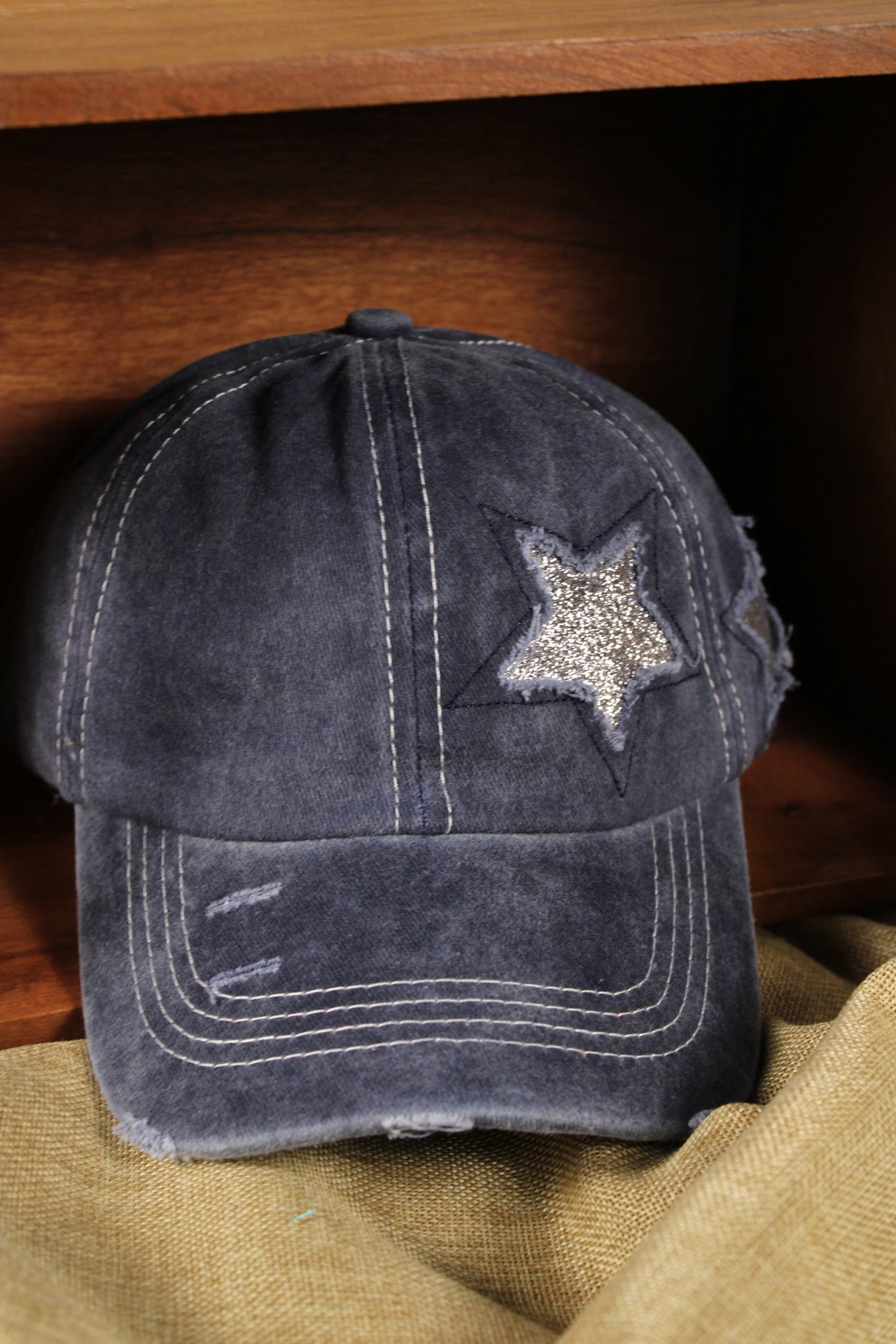 Freedom & Flare Navy Baseball Cap