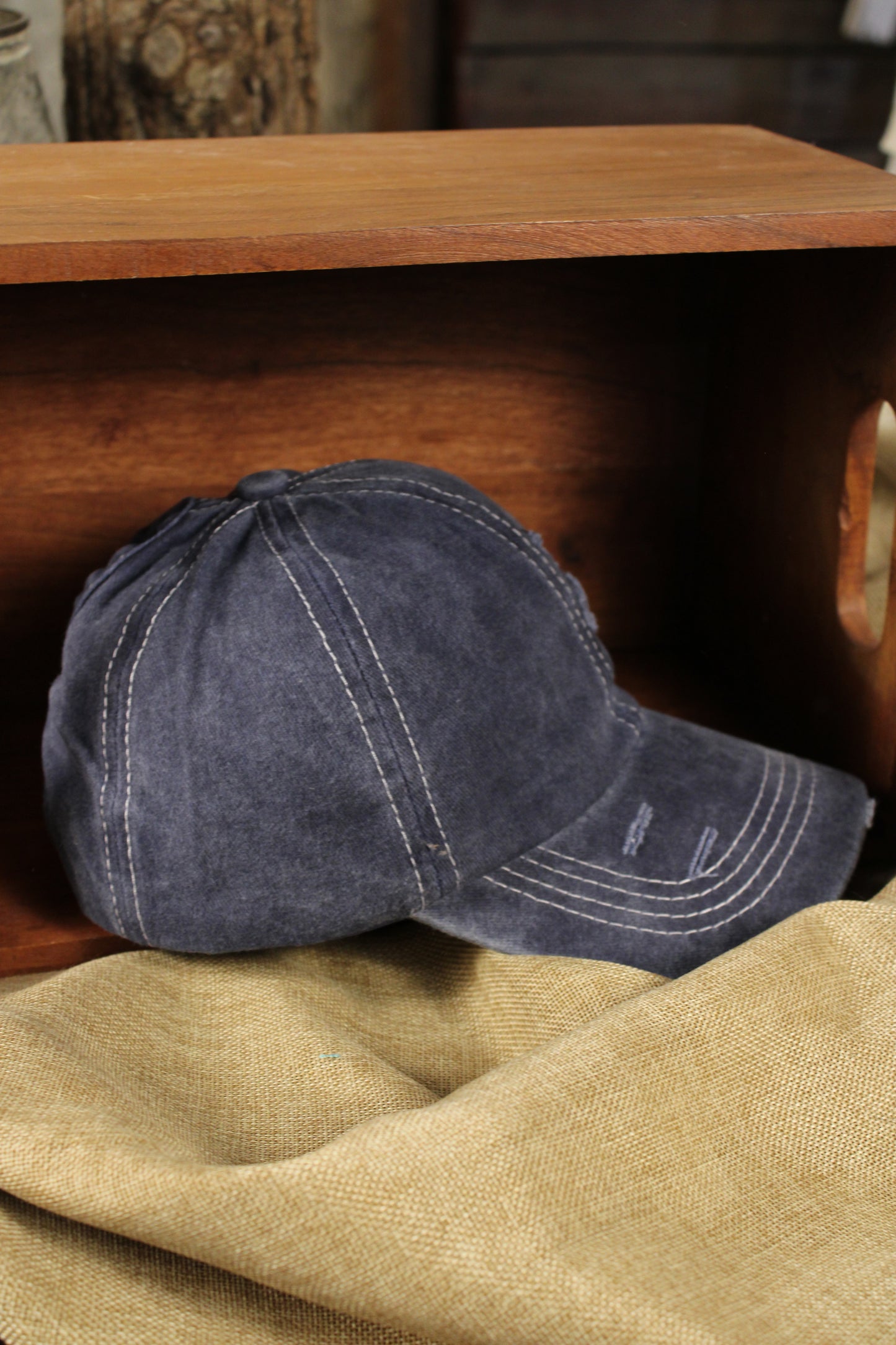 Freedom & Flare Navy Baseball Cap