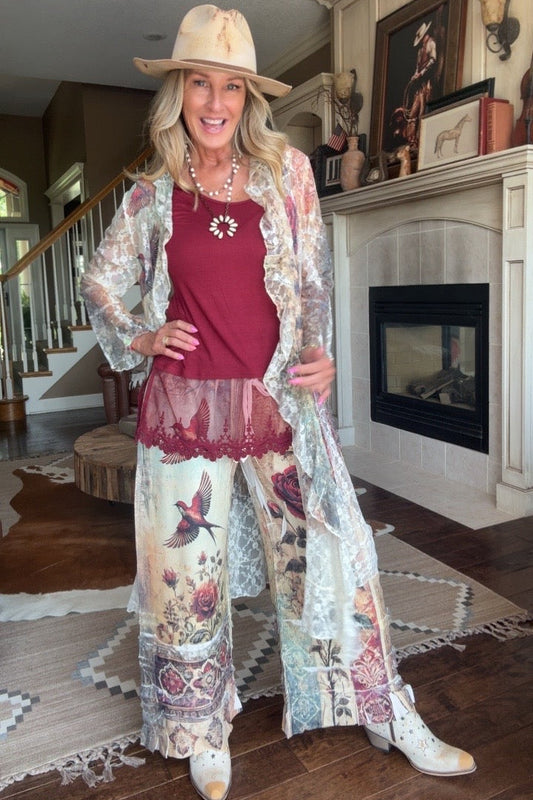 Vintage Bird Pants