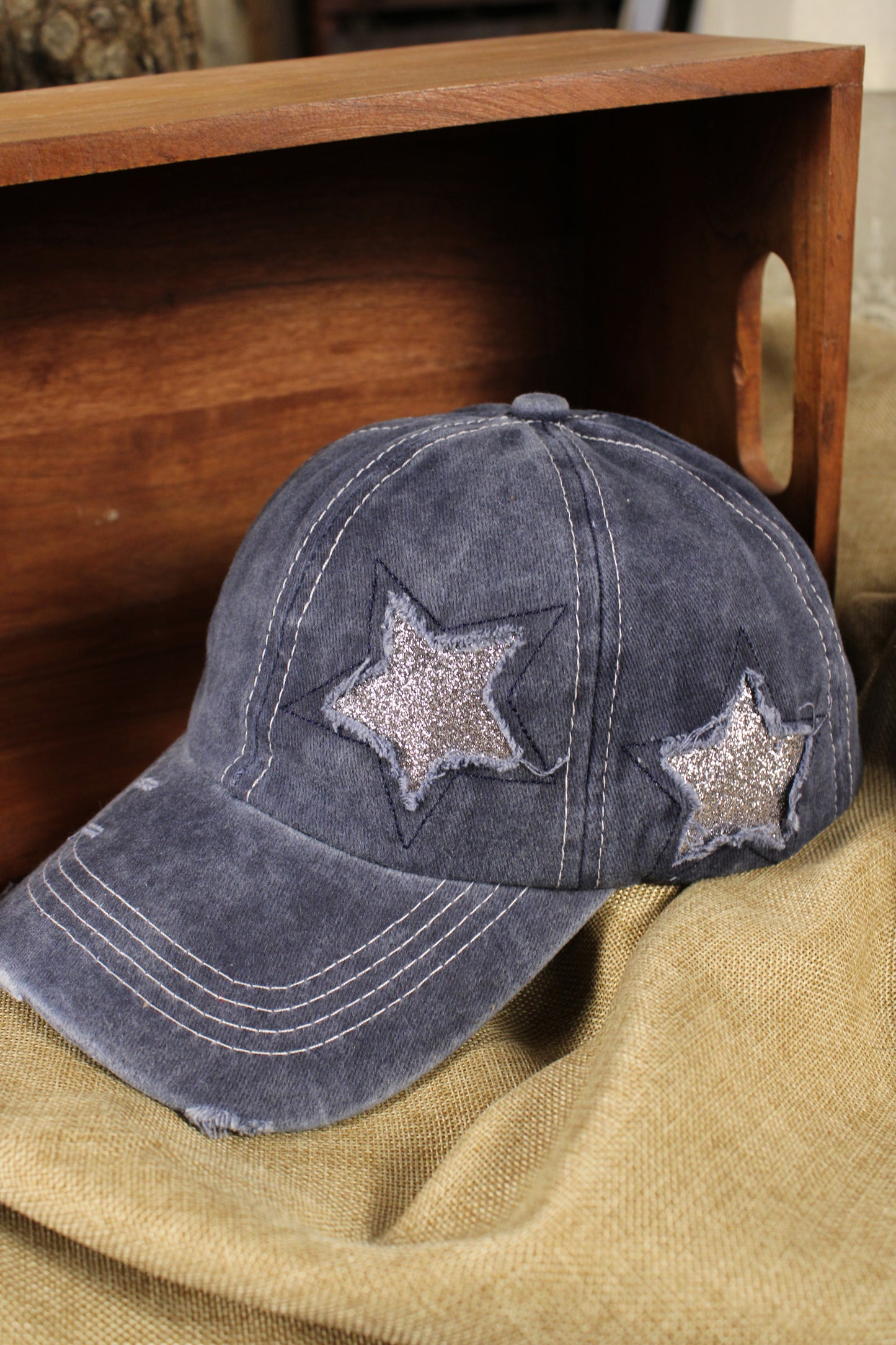 Freedom & Flare Navy Baseball Cap