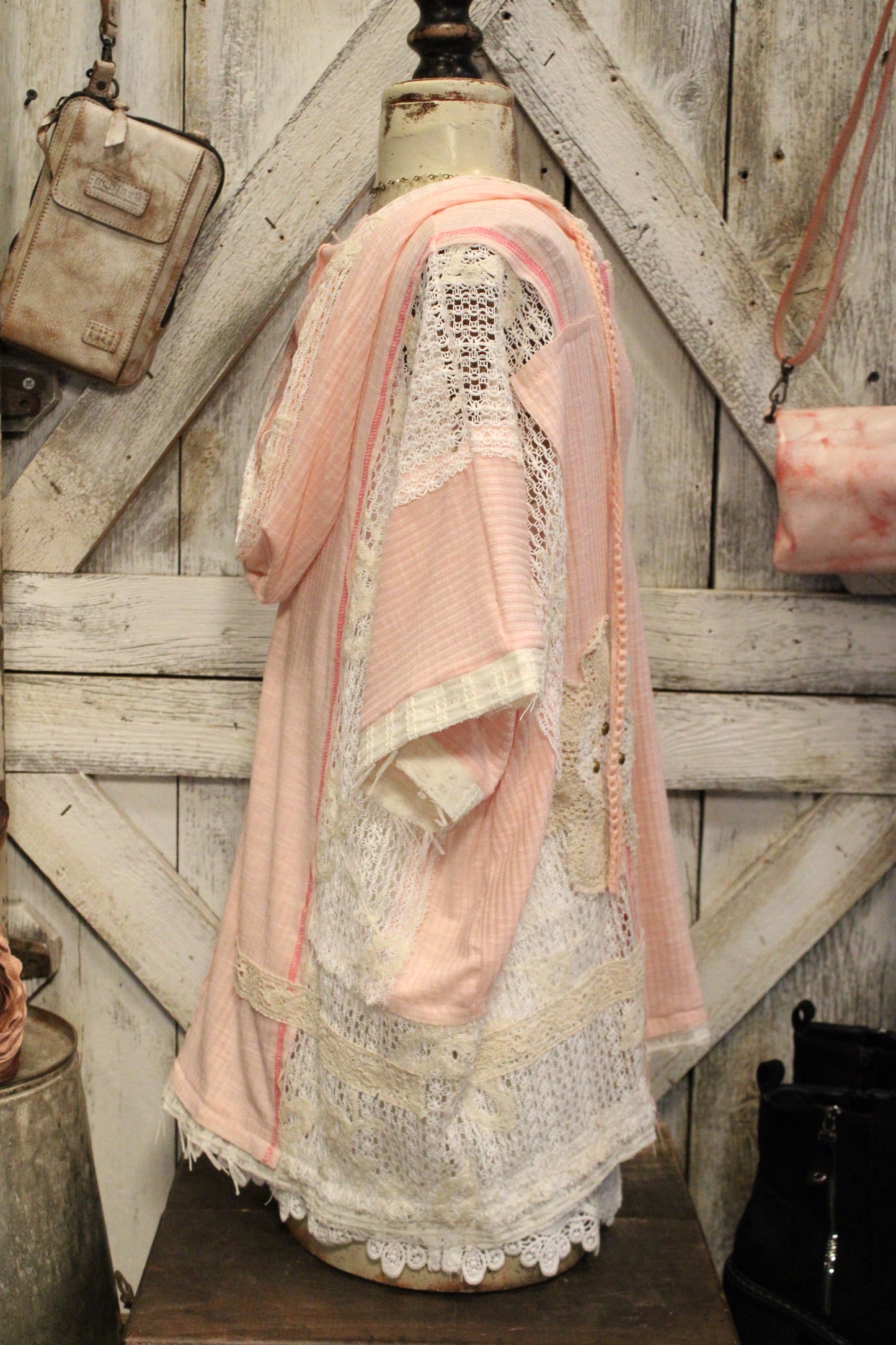 Cactus & Lace Blush Pink Casual Hoodie