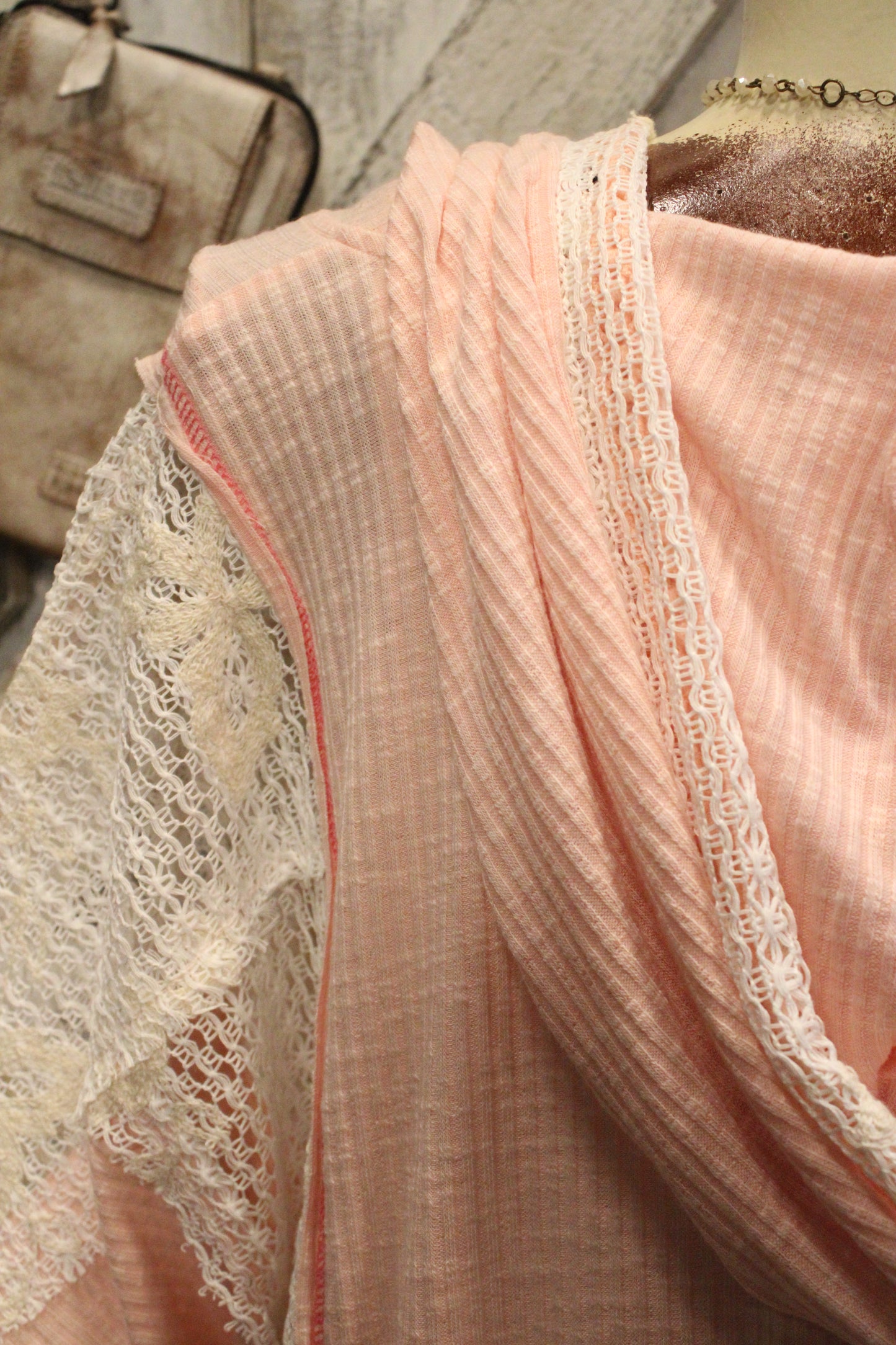 Cactus & Lace Blush Pink Casual Hoodie