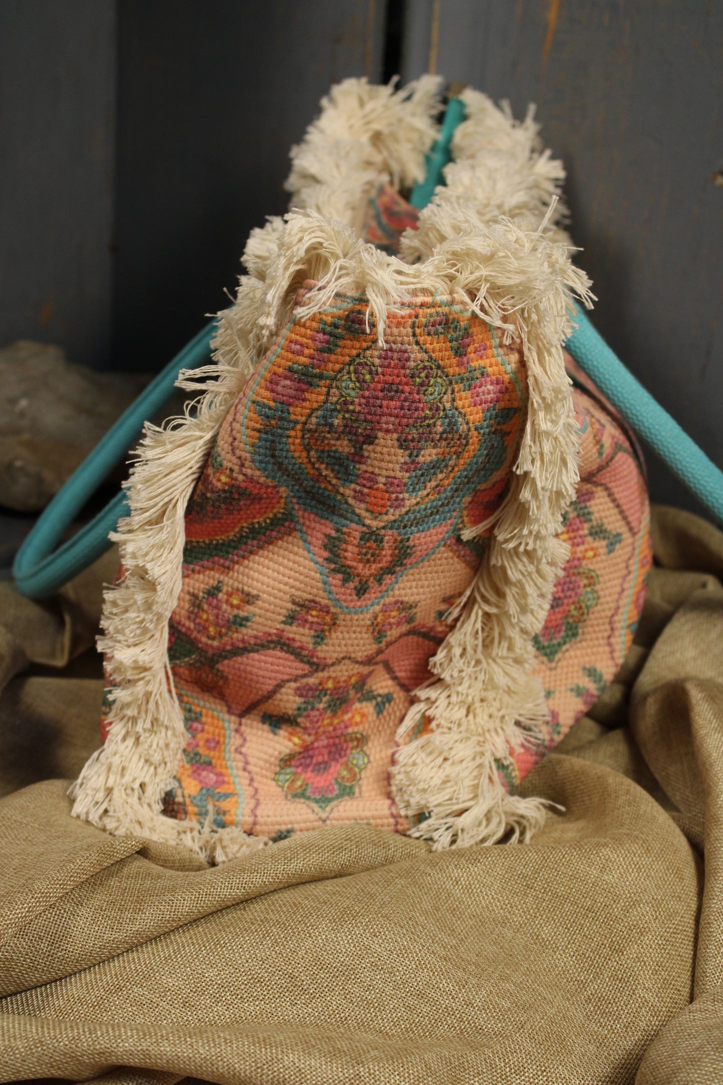Turquoise Trail Tapestry Bag