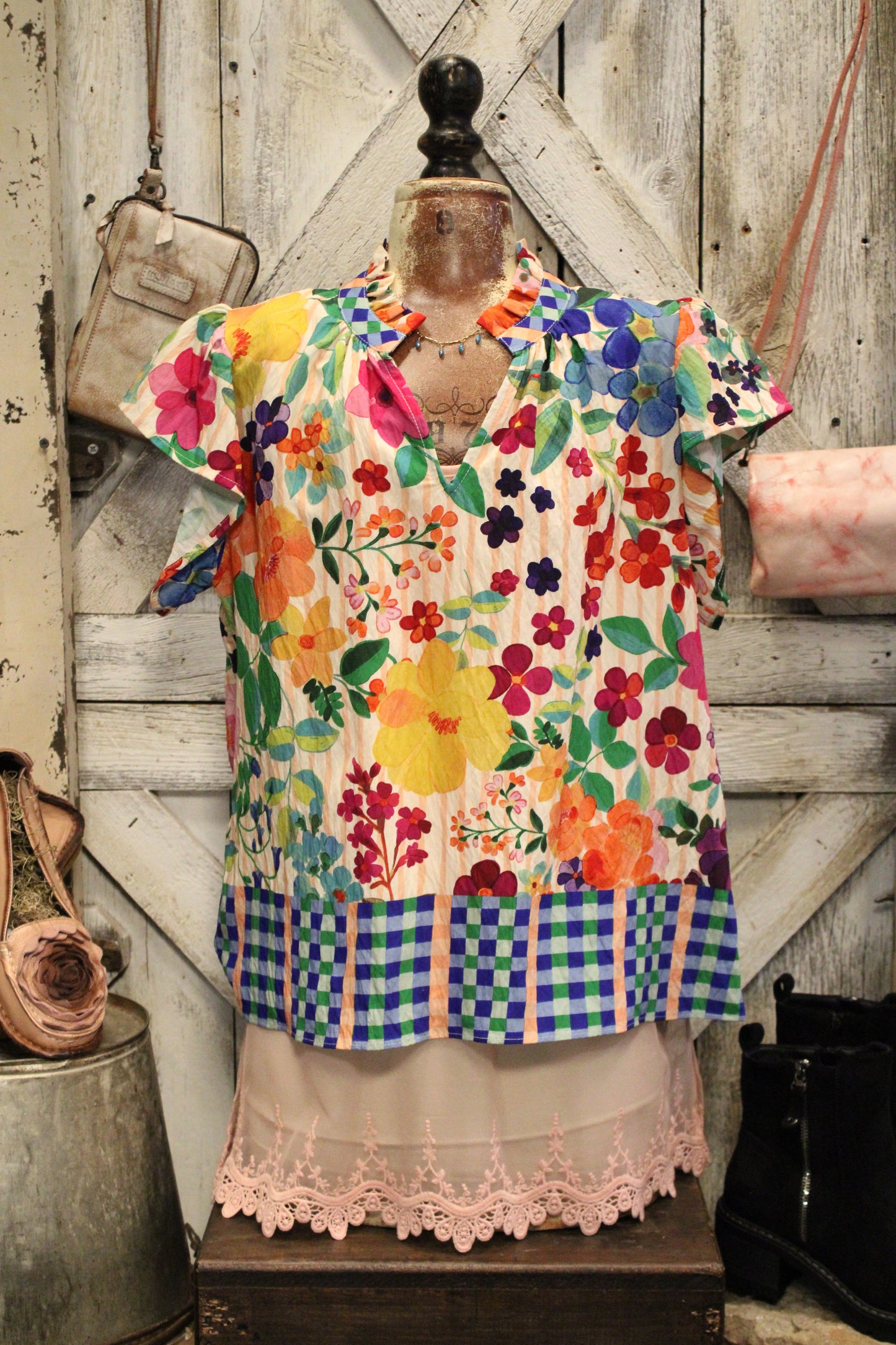 Carnival Bloom Blouse
