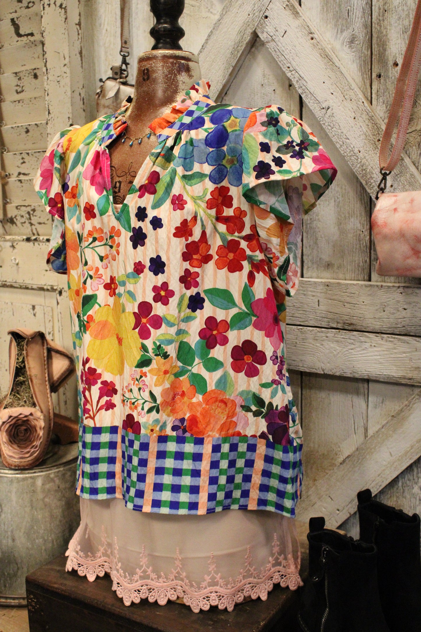 Carnival Bloom Blouse