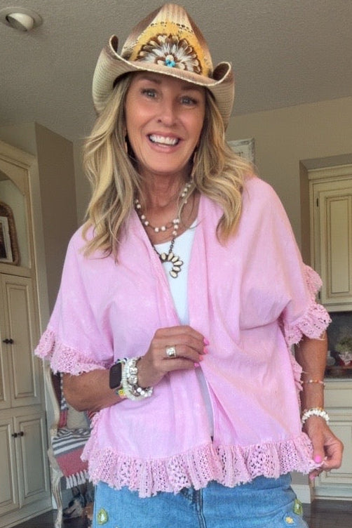 Cotton Candy Cloud Soft Kimono