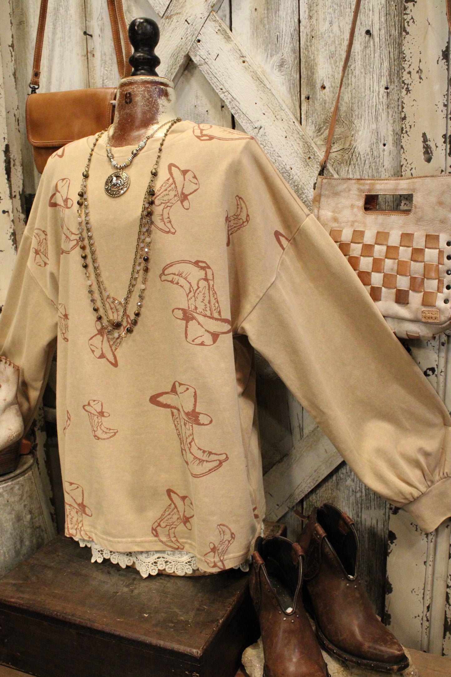 Cowboy Comfort Casual Top