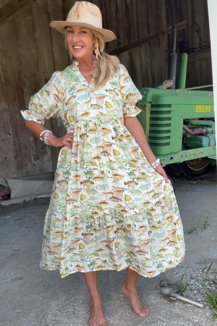 Catch Of The Day Dress