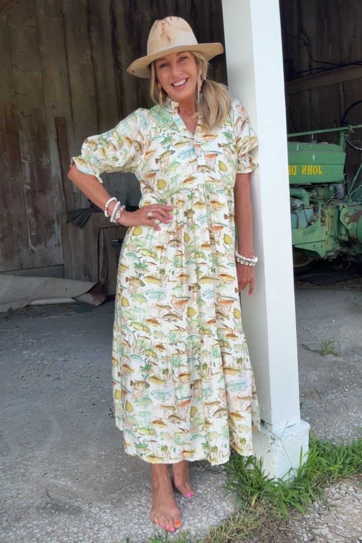 Catch Of The Day Dress