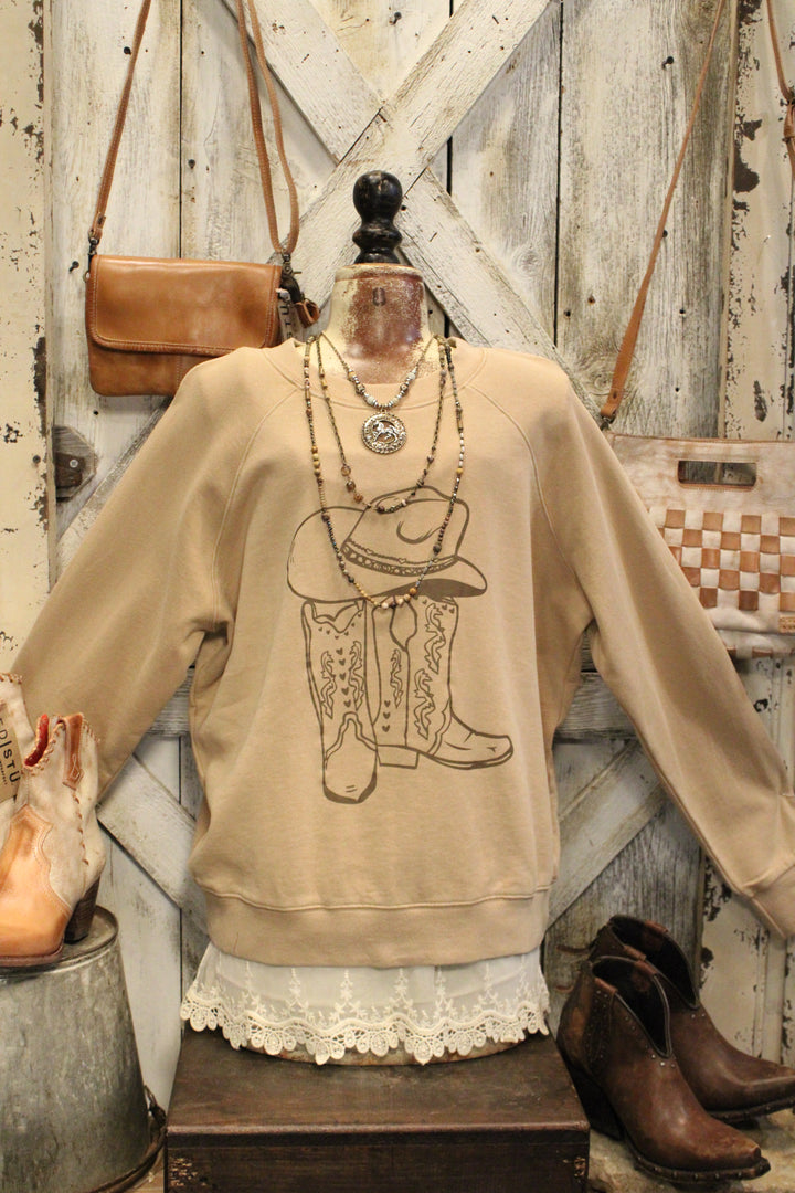 Boots And Brim Cotton Sweatshirt