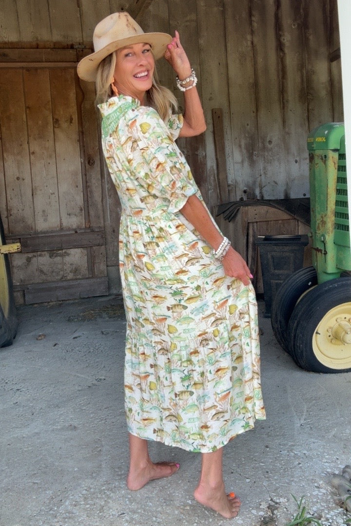 Catch Of The Day Dress
