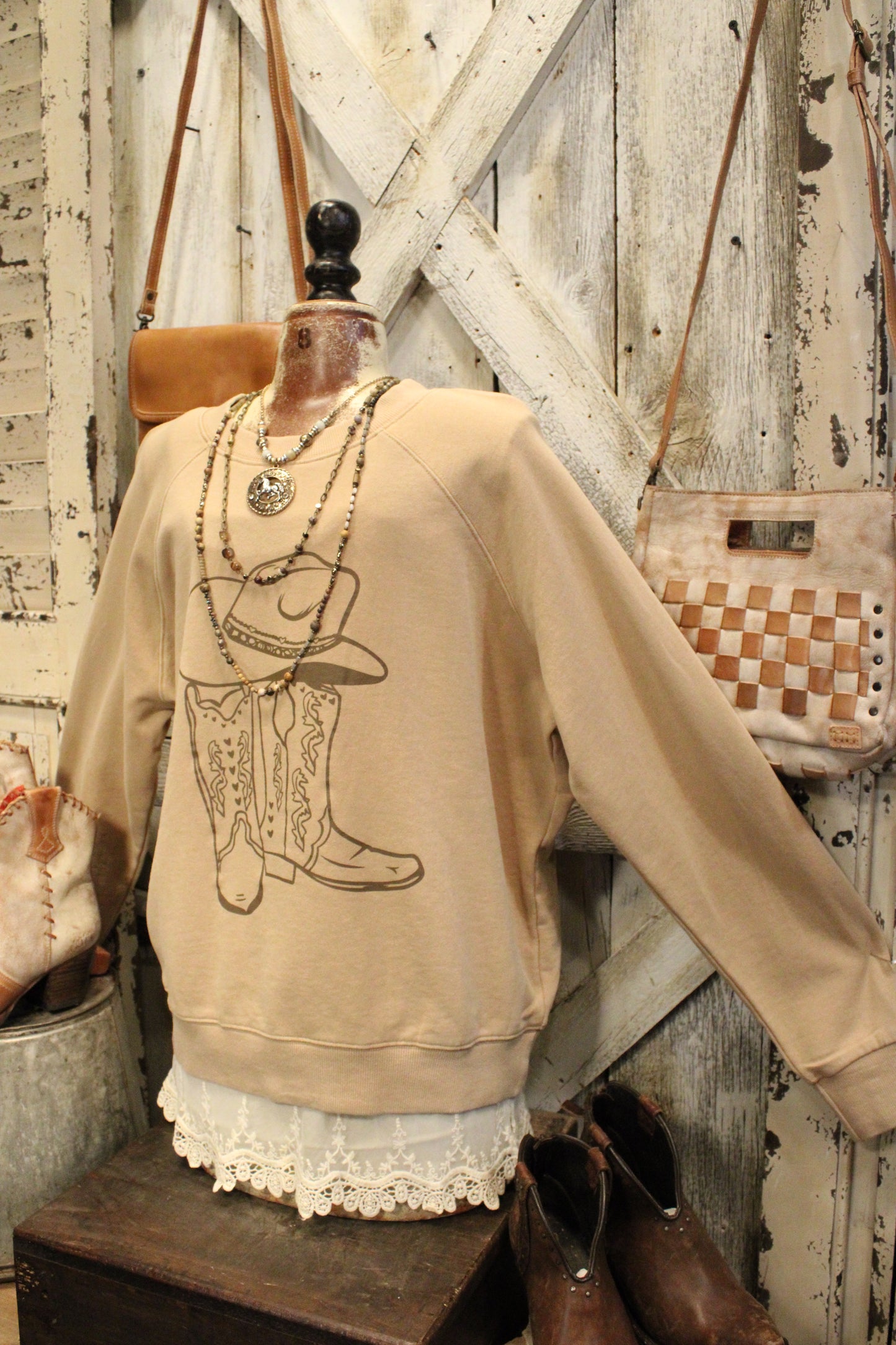 Boots And Brim Cotton Sweatshirt