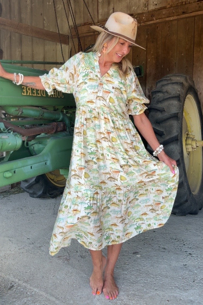 Catch Of The Day Dress