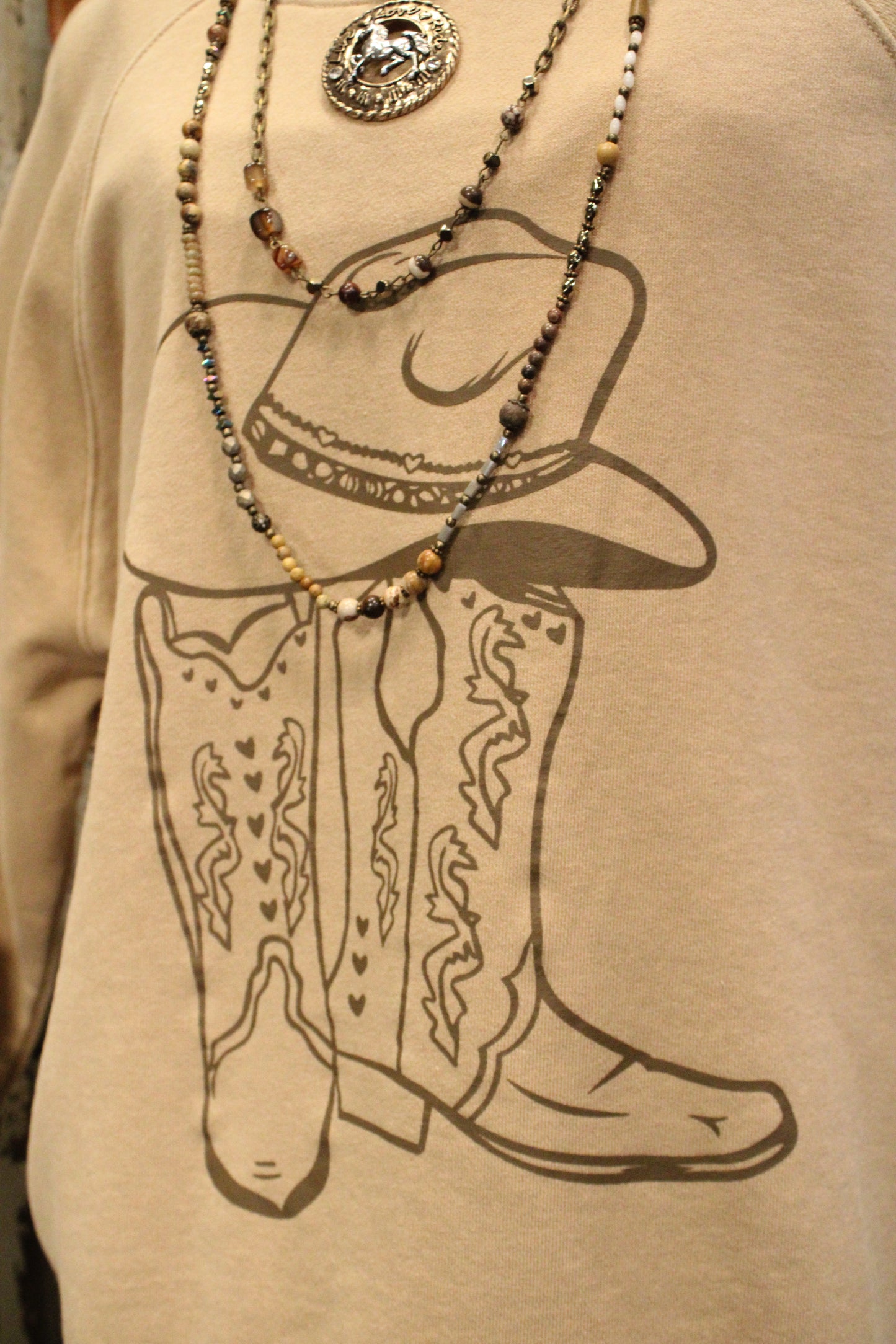 Boots And Brim Cotton Sweatshirt