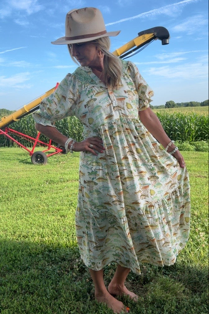 Catch Of The Day Dress