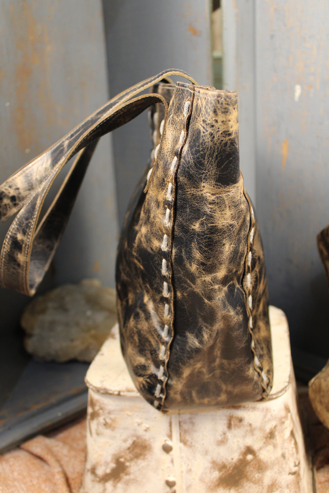 Bed|Stu Stevie Black Lux Handbag