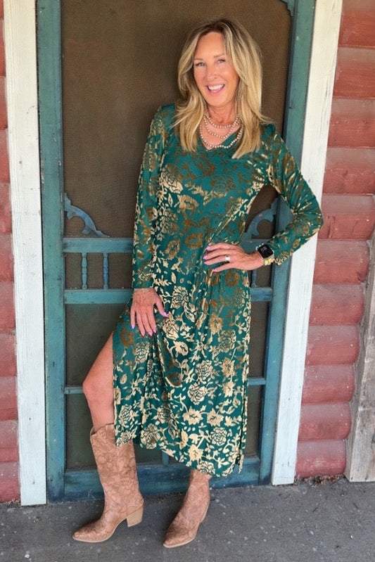 Golden Hour Garden Dress