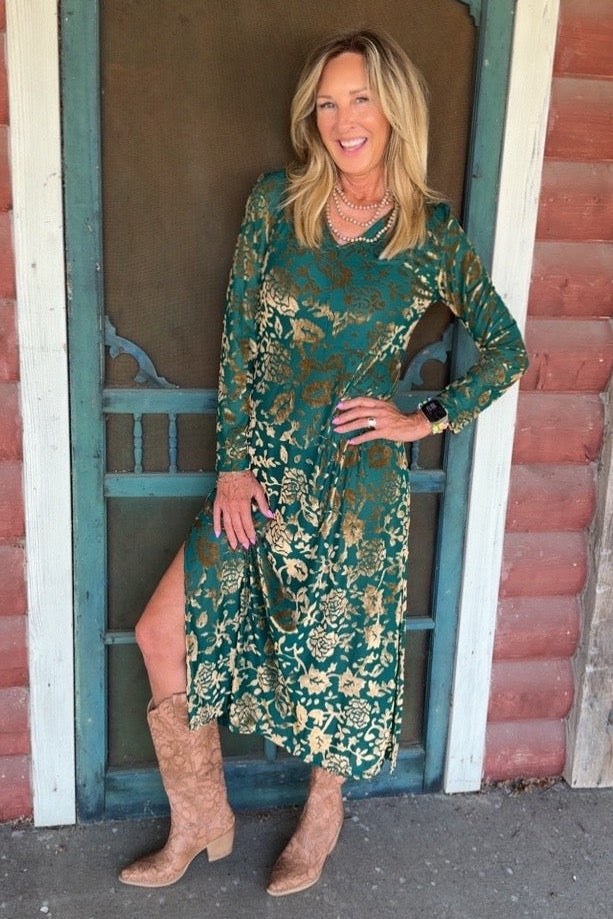 Golden Hour Garden Dress