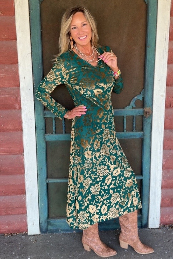 Golden Hour Garden Dress