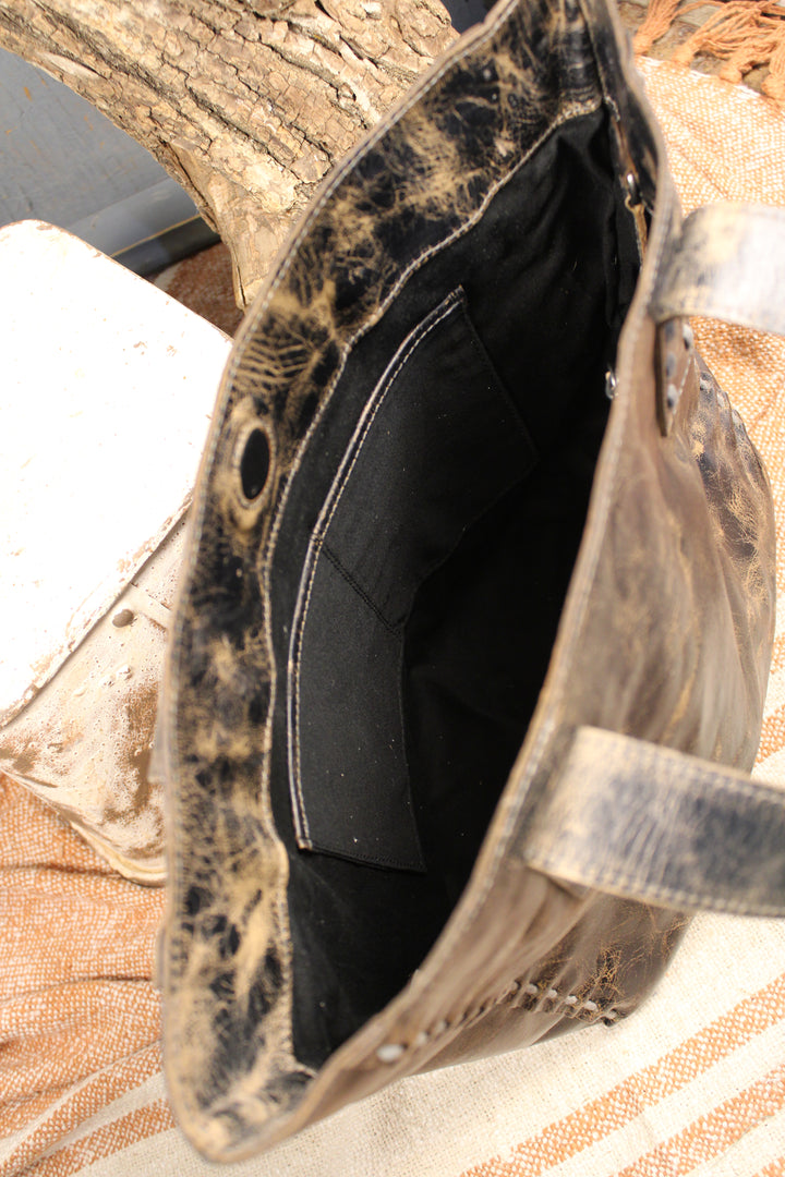 Bed|Stu Stevie Black Lux Handbag