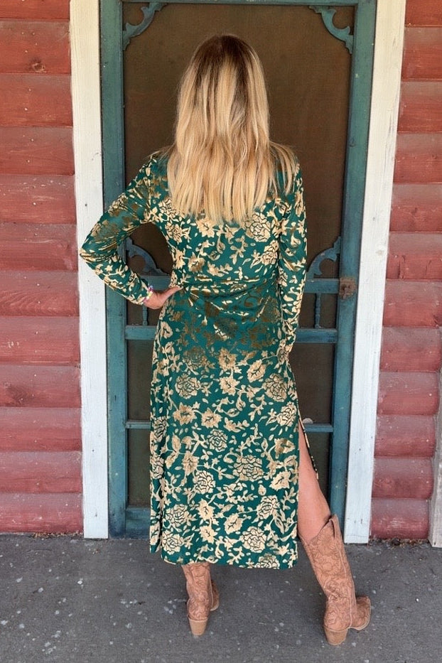 Golden Hour Garden Dress