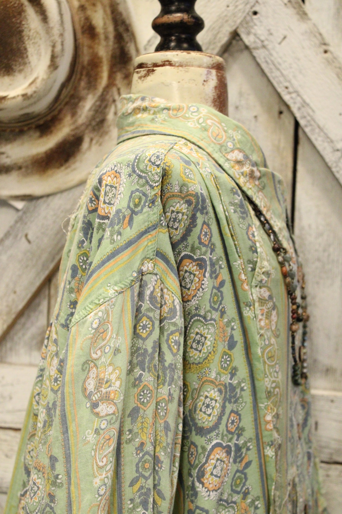 Paisley And Patches Button Down